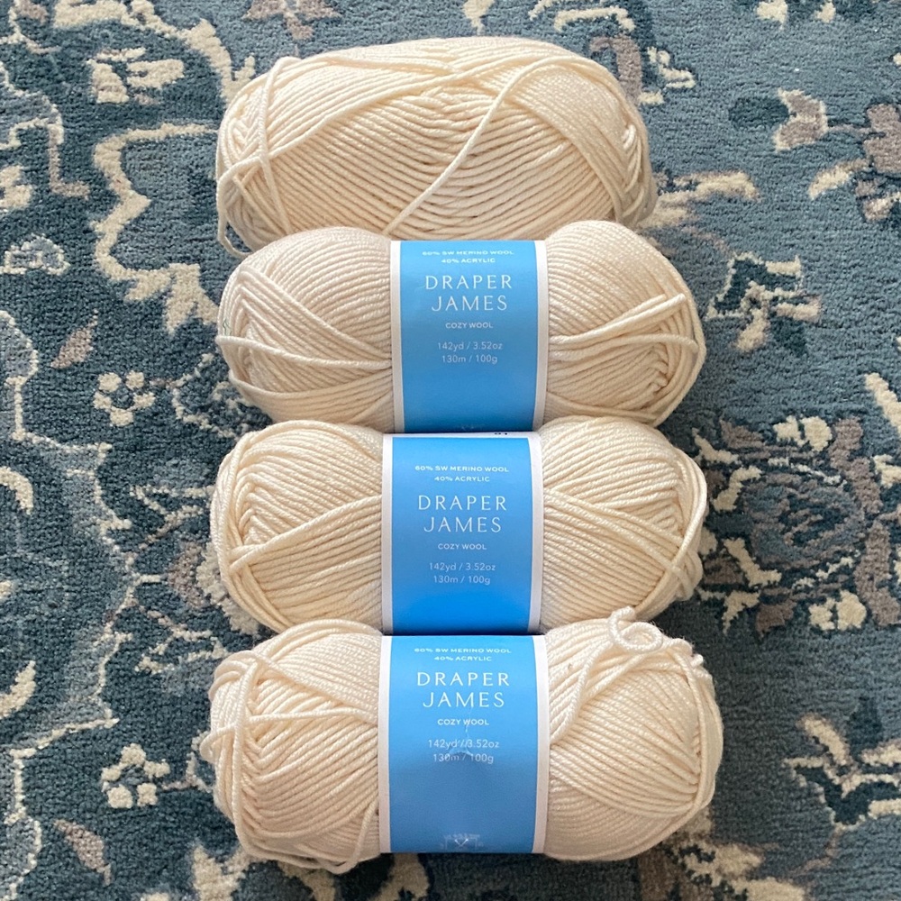 Draper James JoAnns Soft Cream Yarn